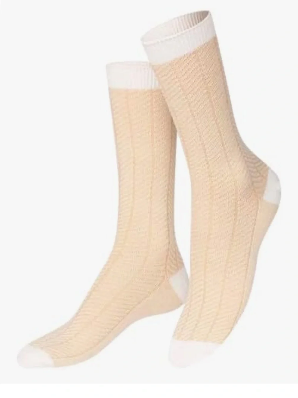 New Original and fun socks - Camembert cheese pattern -Knee high- fit all one Sz